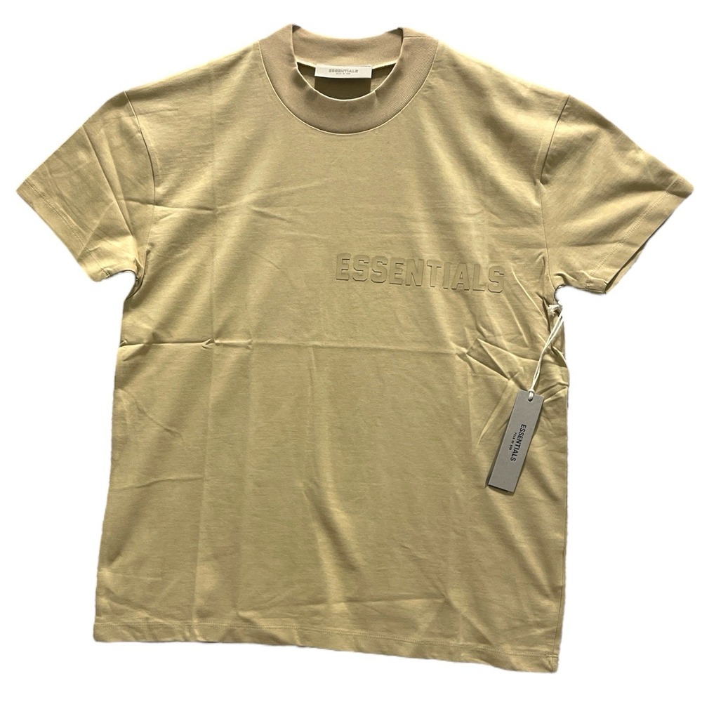 Fear of God Essentials Tan Short Sleeve Tee